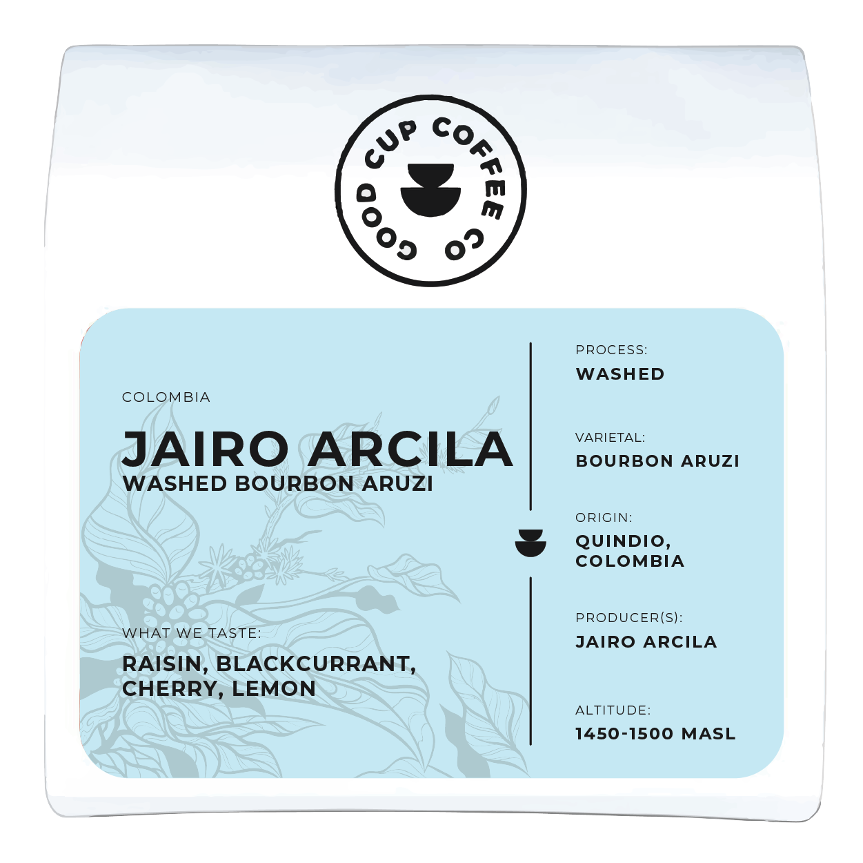 Colombia Jairo Arcilla Washed Bourbon Aruzi