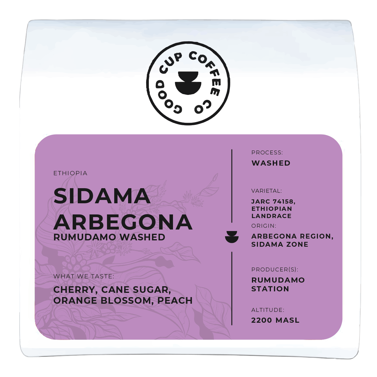 Ethiopia Sidama Arbegona Rumudamo Washed