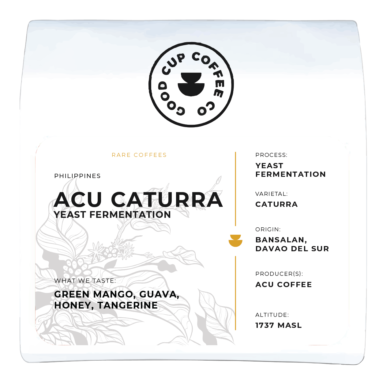 Philippines ACU Caturra Yeast Fermentation