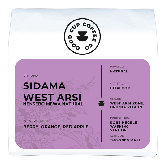 Ethiopia Sidama West Arsi Nensebo Mewa Natural