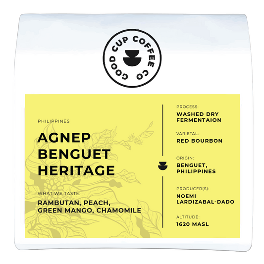 Philippines Agnep Typica Red Bourbon Washed Dry Fermentation
