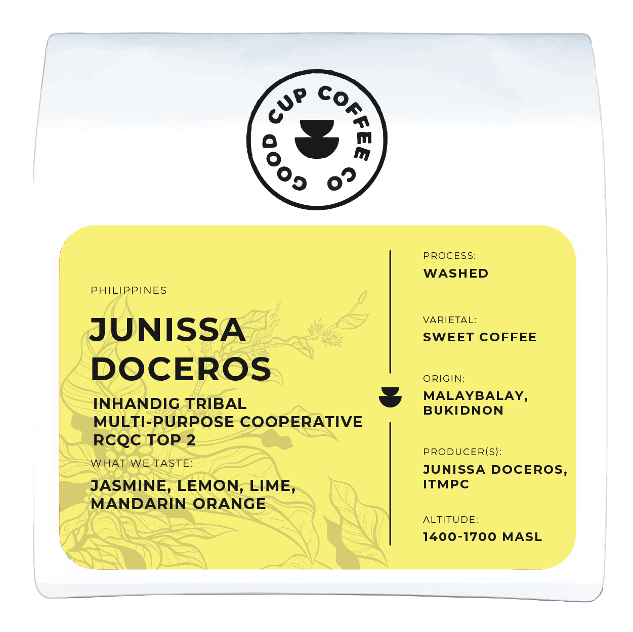 Philippines Junissa Doceros Inhandig Tribal MPC Sweet Coffee Washed RCQC Top 2