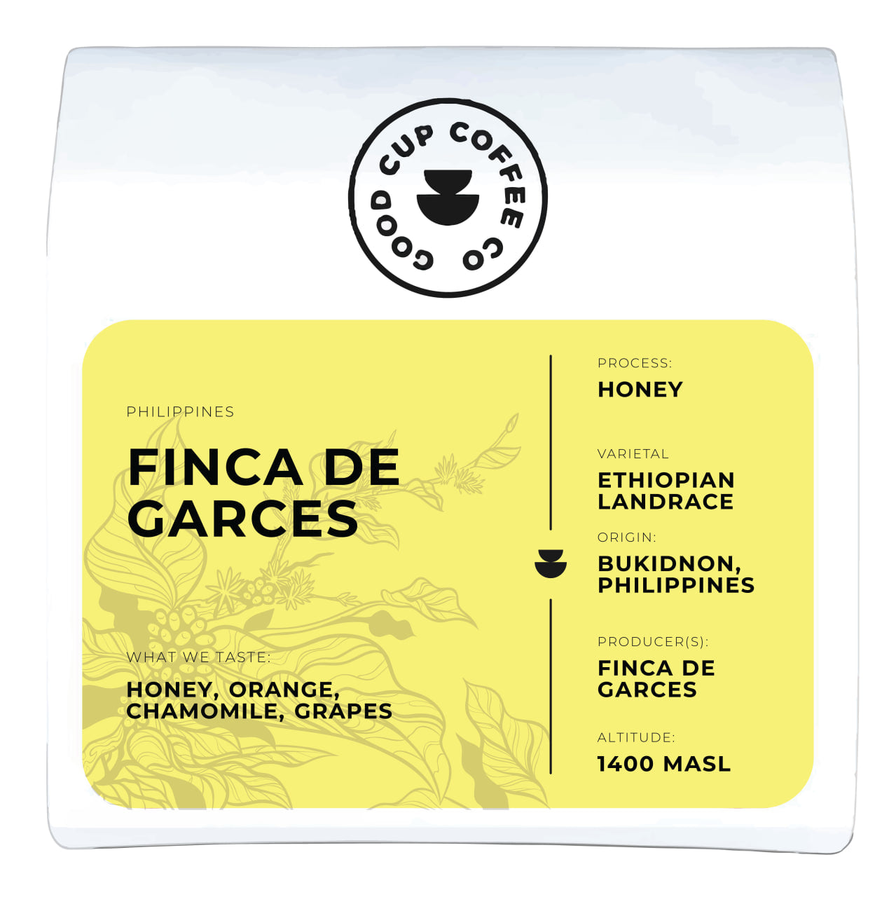 Philippine Finca De Garces Ethiopian Landrace Honey