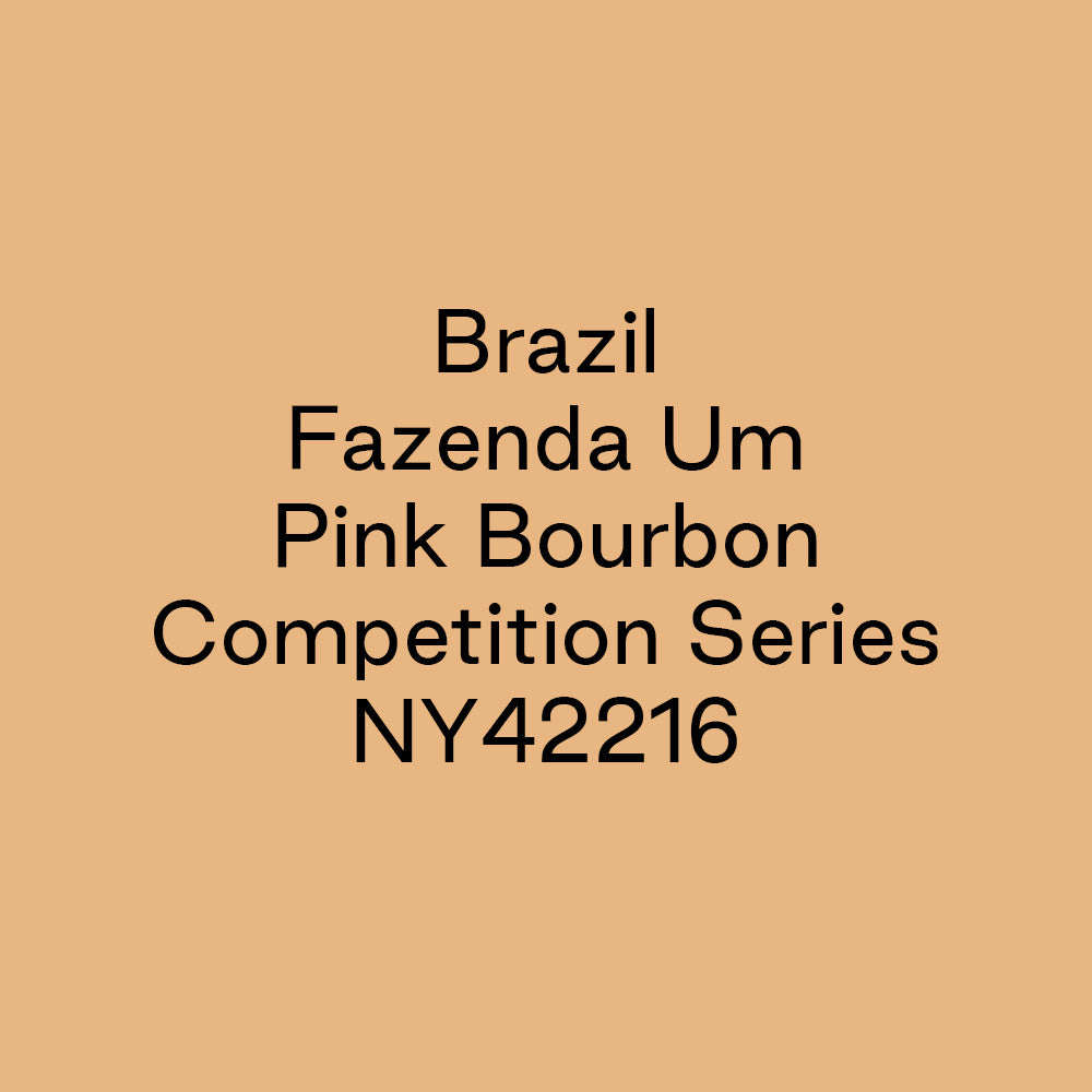 GCB Brazil Fazenda Um Pink Bourbon Competition Series