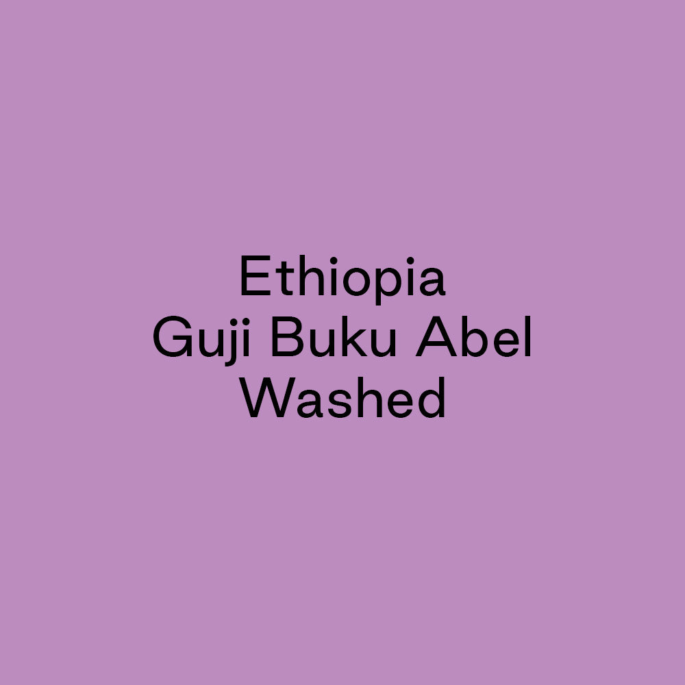 GCB Ethiopia Guji Buku Abel Washed