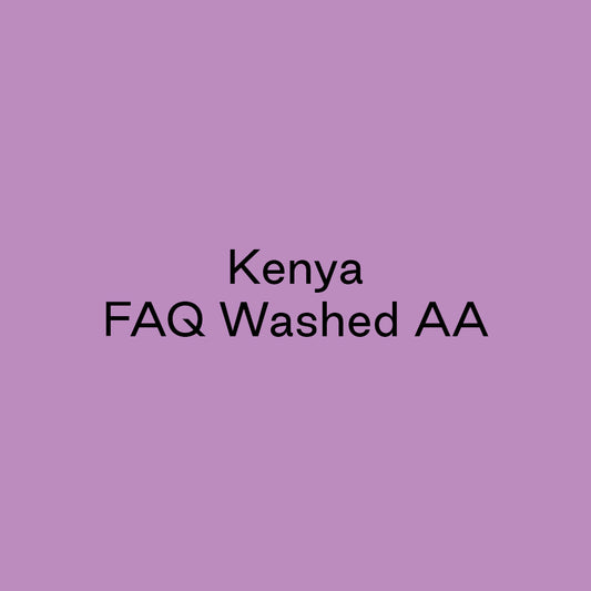 GCB Kenya FAQ Washed AA