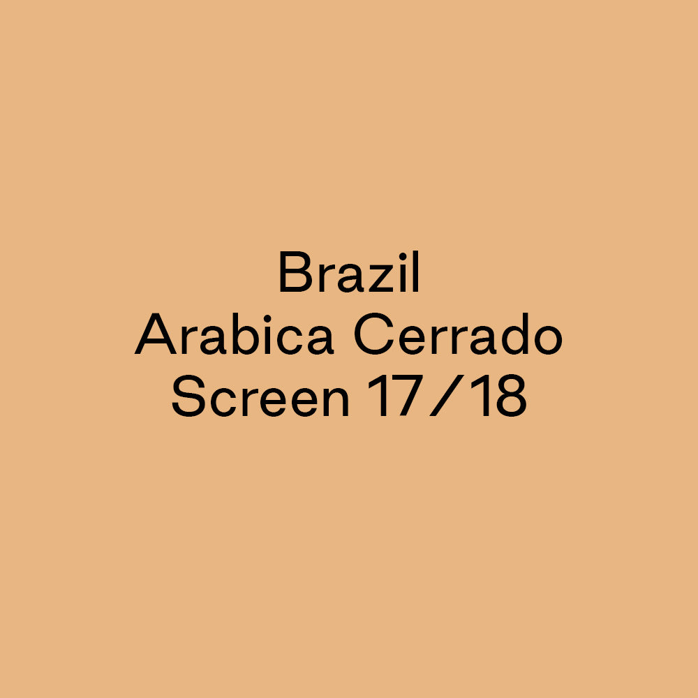 GCB Brazil Arabica Cerrado Screen 17/18