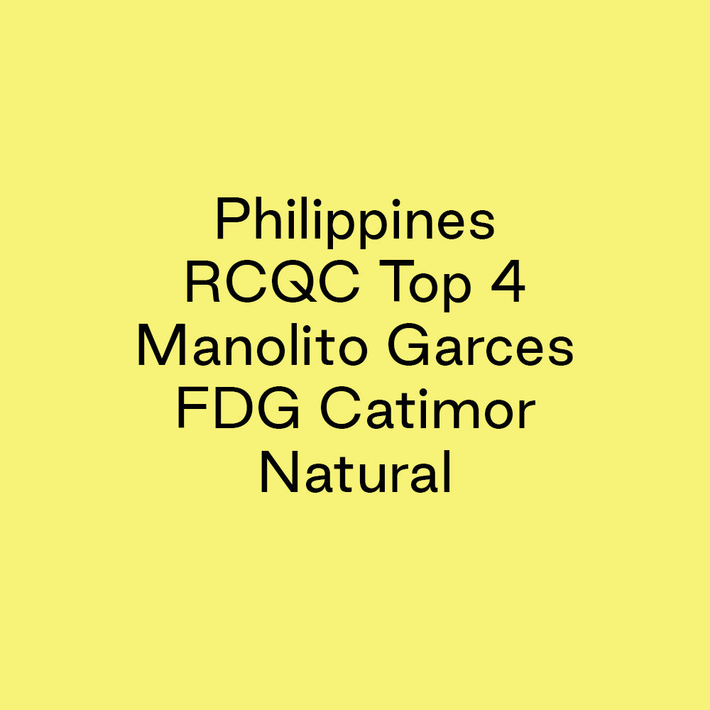 GCB Philippines RCQC Top 4 FDG Catimor Natural