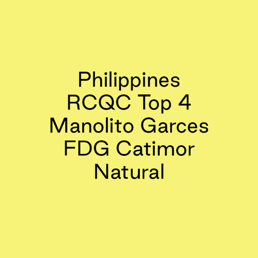 GCB Philippines RCQC Top 4 FDG Catimor Natural