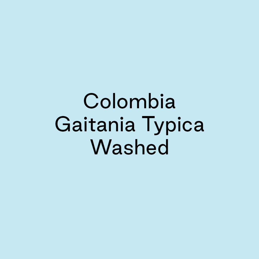 GCB Colombia Gaitania Typica Washed
