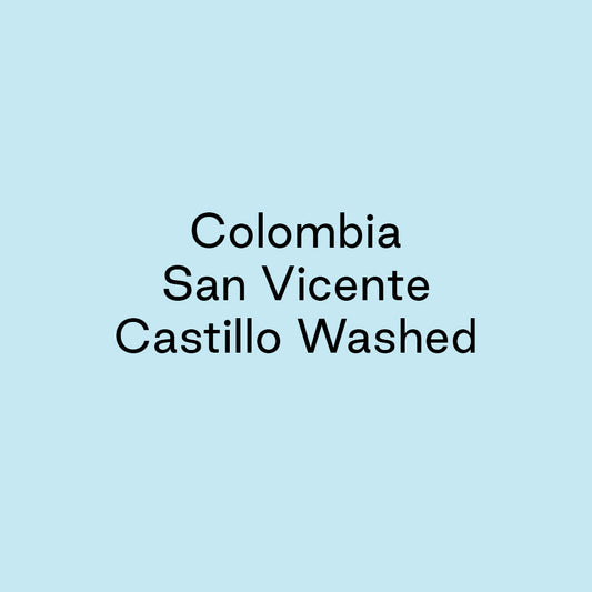 GCB Colombia San Vicente Castillo Washed
