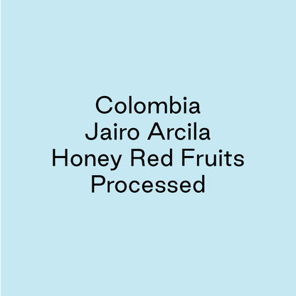 GCB Colombia Jairo Arcilla Red Fruits