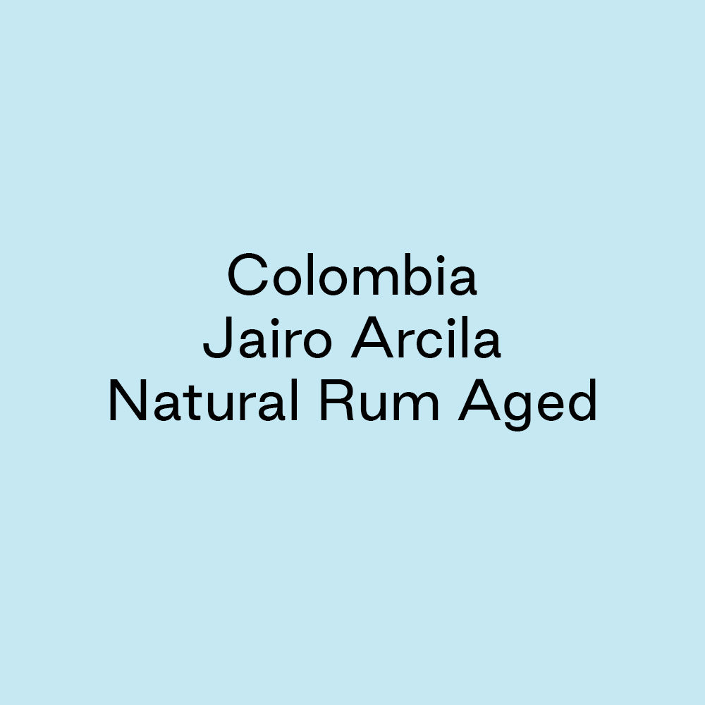 GCB Colombia Jairo Arcilla Natural Rum Aged