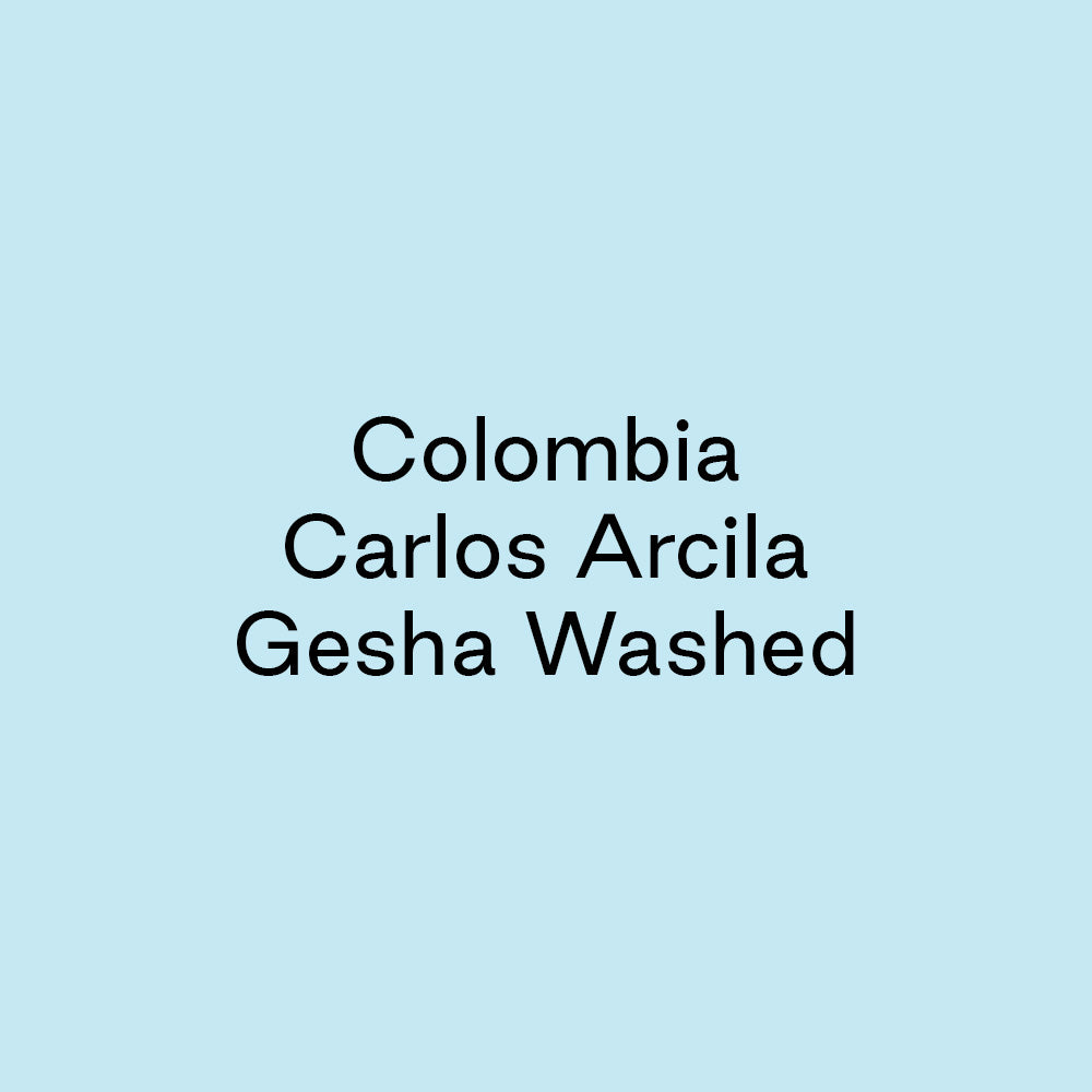 GCB Colombia Carlos Arcila Gesha Washed