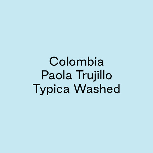 GCB Colombia Paola Trujilio Typica Washed